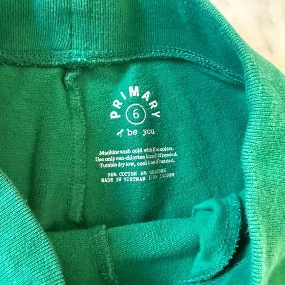 Lot of PRIMARY Kids' Clothing Boys Sizes 6 / 7 - Graphic Tee, Shorts (2), Pants - Picture 6 of 14